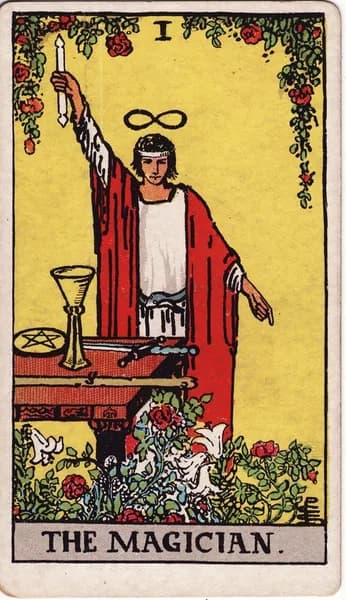Carta dei tarocchi Rider–Waite–Smith: Il Bagatto